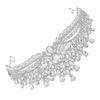 SOIMISS Bridal Rhinestone Crown Headband Silver Sparkling Wedding Tiara for Bride Bridal Hair Accessories Elegant Wedding Headpiece for Adult Birthday Celebration view 1