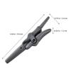 FESTFENDS Facial Hair Scissors Small Stainless Steel Eyebrow Trimmer Scissors Beard Mustache for Men Precision Trimming Tool for Personal Care view 2