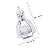 SMASOLO 2Pcs 10Ml Portable Glass Roll on Bottles for Perfume and Essential Oils, Empty Refillable Aroma Bottles for Travel and Household Use view 2
