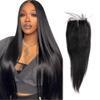 Human Hair Straight 5x5 Closure Brazilian Virgin Remy, Natural, 18inch view 1