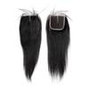 Human Hair Straight 5x5 Closure Brazilian Virgin Remy, Natural, 18inch view 2