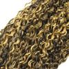 Human Hair Bundles 10 12 14 Inch P1B/27 Black/Honey Jerry Curly Bundle,300G view 4