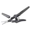 STOBAZA Stainless Steel Small Eyebrow Trimming Scissors Nose Hair Scissors Beard Grooming Tool for Men and Women Facial Hair Precision Trimmer view 1