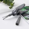 STOBAZA Stainless Steel Small Eyebrow Trimming Scissors Nose Hair Scissors Beard Grooming Tool for Men and Women Facial Hair Precision Trimmer view 3