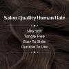 Hairro Body Wave Hair Extensions Clip Ins Real Human Hair 6PCS Remy Mini Short Clip On Hairpin Hairpieces For Women 40g 16 Inch #2R Dark Brown view 4