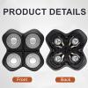 Compatible with Freebird Pro Replacement Blades(Black(1Pack)) view 3
