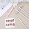 Crystal Bar Pen Stand, Nail Brush Holder for Nail Painting, 2 Pcs view 4