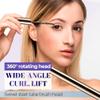 Ultra-Fine Lengthening Waterproof Quick-Dry Mascara, 2026 New Waterproof Quick Drying Curling Mascara, Iron Wand Tubing Mascara 3D Curling Eyelash Long Lasting Smudge Proof No Clumping (Black+Brown) view 3