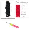 8 Packs Curly Crochet Hair GoGo Curl Crochet hair for Women MBlue 18inch view 3
