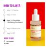 Good Molecules Overnight Exfoliating Treatment, AHA BHA, Pack of 3 view 4
