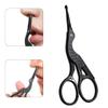 Stainless Steel Hair Scissor, Nose Hair Scissors Stainless Steel Curved Mustache Nose Ear Remover Trimmer Rounded Tip Shears view 2