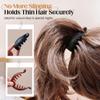 Banana Clips For Women, 2026 New Retro Oval Hair Clips Secure & No Crease, Cute Claw Clips for Styling, Bun Hairstyles, Ponytails & Updos, Ideal Fashion Accessories Gifts for Women (GR+BR) view 3