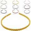 GALPADA 10Pcs Synthetic Hair Braided Headbands with Teeth Plaited Wig Hair Hoops for Women Daily Wear and Styling Accessories view 1