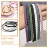 GALPADA 10Pcs Synthetic Hair Braided Headbands with Teeth Plaited Wig Hair Hoops for Women Daily Wear and Styling Accessories view 2