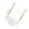TOBBOMEY Rotating 2-Tier Makeup Organizer and Skincare Storage Rack, High Capacity Cosmetic Holder for Bathroom Vanity Countertop, Perfume Display Stand for Women view 2