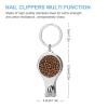 Wild Cheetah Leopard Print Sturdy and Compact Nail Clippers, Sharp Nail Clippers view 2