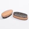 Beard Brush for Men, 4.5" Wood Pocket Travel Small Soft Natural Boar Bristle Brush with Comb,Men Beard Grooming Kit,Handmade Mustache Brush for Father,Dad,Men,Boyfriend,Husband view 4