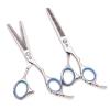 Hairdressers Scissors Hairdressing Double Side Tooth 15% Thinning Rate Hair Cutting(Color 5) view 3