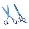 Hairdressers Scissors Hairdressing Double Side Tooth 15% Thinning Rate Hair Cutting(Color 5) view 4