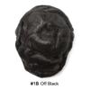 FNY HAIR Mens Toupee Real Human Hair Piece for Men Durable Fine Mono Poly Skin Replacement System for Mens Hairpieces Toupee Natural Hairline 6''X8'' 120% #1B Off Black view 2