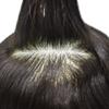 FNY HAIR Mens Toupee Real Human Hair Piece for Men Durable Fine Mono Poly Skin Replacement System for Mens Hairpieces Toupee Natural Hairline 6''X8'' 120% #1B Off Black view 4