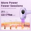 Ufree IPL Hair Removal Device, Full Body for Women Men at Home, Long-Lasting & Painless, 20J & 3 Smart Modes, 990k Flashes, Hair Remover for Armpits Legs Arms Face Bikini Line (Purple) view 4