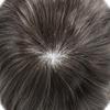 FNY HAIR Toupee for Men Real Human Hair Durable Fine Mono Poly Skin Hair Replacement System for Mens Hairpieces Toupee Natural Hairline 7''X10'' 120% #2 Darkest Brown view 4