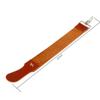 GBSCLOVER Leather Strap for Knife Sharpening, 19.8x2.0in Razors Strop, Double Sided Leather Manual Strop Straight, Folding Razors Sharpening Belt with Lobster Clasp for Chisels view 2