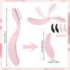4 Pack Eyelash Separator Tool, Folding Eyelash Comb, Stainless Steel Teeth Lash Separator Tool, Lash Comb Makeup Eyebrow Mascara Applicator Brush Cosmetic Brushes Tool view 2