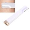 ZJchao Women Facial Hair Trimmer, 3 Speed Settings USB Rechargeable Face Hair Remover with LED Light for All Skin Types, Exfoliation Dead Skin Cells (White) view 3