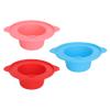Silicone Wax Melting Bowl, Wax Warmer Replacement Pot, 3pcs Non Stick Wax Heating Liner with Wide Margin for Hair Removing, Safe for Microwave Oven and Dishwasher view 1