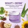 Sainte Labs Sculpt + Define Advanced Neck & Decolletage Tightening Cream Firming Neck Cream for Wrinkles & Crepey Skin Anti-Aging Moisturizer Hydrating Lifting Cream for Neck, Chest & Decollete (2 oz) view 4