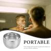 Healvian Stainless Steel Shaving Bowl 200ml Double-layer 304 Mens Shave Soap Mug Convenient Household Shaving Accessory and Beard Care view 4
