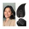 yinxx240708 10inch Swiss Lace Base Hair Toppers for Women 8x11cm Human Hair Natural Black Straight Hair Piece for Women with Thinning Hair view 2