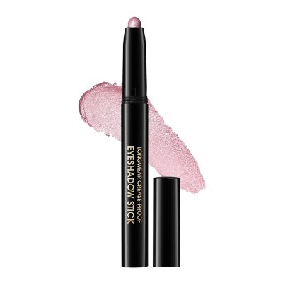 MylingKorm Multi-Shade Waterproof Eyeshadow Stick for Women - Long-Lasting Cream-to-Powder, Shimmer Blendable Crease-Proof All-Day Wear (08#)
