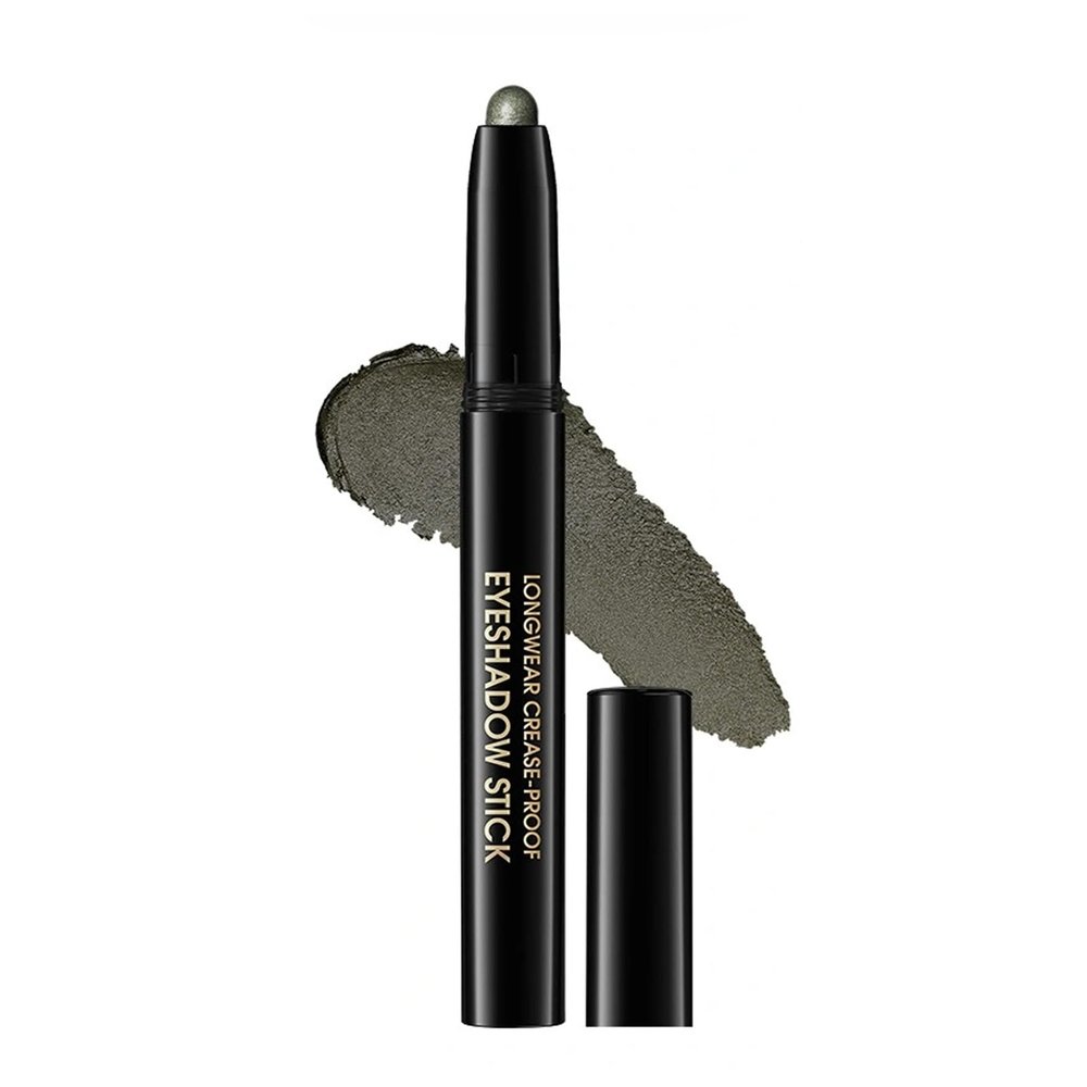MylingKorm Multi-Shade Waterproof Eyeshadow Stick for Women - Long-Lasting Cream-to-Powder, Shimmer Blendable Crease-Proof All-Day Wear (04#)