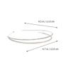 Cabilock Pearl Rhinestone Double Layer Headband Wedding Hair Band for Women Bridal Hair Accessories view 2