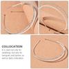 Cabilock Pearl Rhinestone Double Layer Headband Wedding Hair Band for Women Bridal Hair Accessories view 3