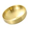 DECORNIJIA Stainless Steel Men Shaving Bowl with Foaming Function, Golden Lather Soap Vessel for Facial Cleansing and Razor Lathering, Sturdy Shaving Accessory for Grooming Routine view 1