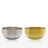 DECORNIJIA Stainless Steel Men Shaving Bowl with Foaming Function, Golden Lather Soap Vessel for Facial Cleansing and Razor Lathering, Sturdy Shaving Accessory for Grooming Routine view 3
