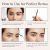 oz lab MicroFine Precision Brow Pencil, Ultra-Fine 1.2mm Tip, Buildable Natural Color, Smudge-Resistant Long-Wear, Vegan & Cruelty-Free Brow Definer (04 Soft Black, 0.0016 oz/45mgpack of 1) view 4