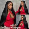 18 Inch Clip in Hair Extensions Real Human Hair For Women 100g/36oz 8Pcs Natural Black 100% Brazilian Remy Human Hair Extensions clip ins 20 Clips view 2