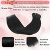 18 Inch Clip in Hair Extensions Real Human Hair For Women 100g/36oz 8Pcs Natural Black 100% Brazilian Remy Human Hair Extensions clip ins 20 Clips view 4