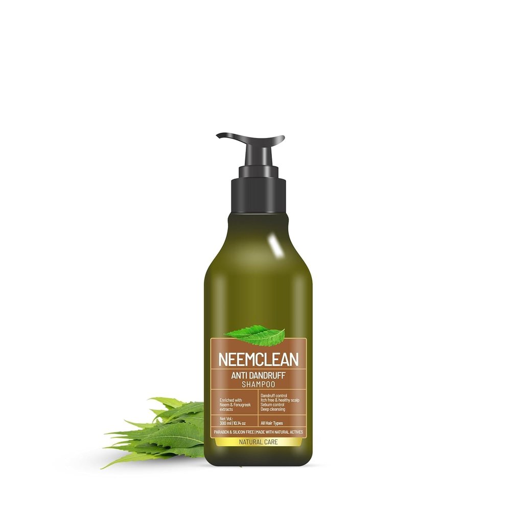 aj Neemclean Anti Dandruff Shampoo-300ML (10.1 Oz)
