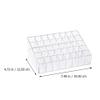 HEATSHAKING 40 Slot Plastic Lipstick Stand for Vanity Display view 2