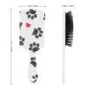 Pet Colorful Doodle Paw Hearts Dog Pattern Practical Hair Combing Air Cushion Comb Massage Comb view 2