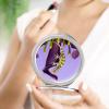 FekiLoot Gecko on Venus Flytrap Travel Compact Mirror 1x/2x Magnifying Portable Folding Makeup Mirrors for Purse & Pocket Round Small Cosmetic Mirror for Women Double-Sided Handheld Mirrors view 4
