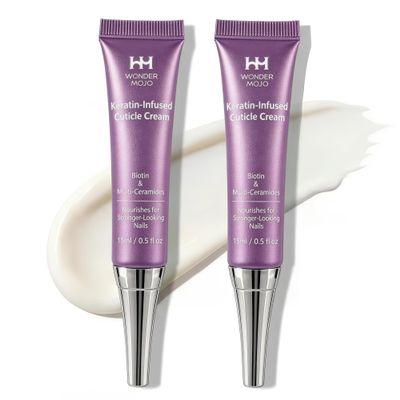 WM WONDER MOJO Nail & Cuticle Cream with Keratin Biotin Ceramides