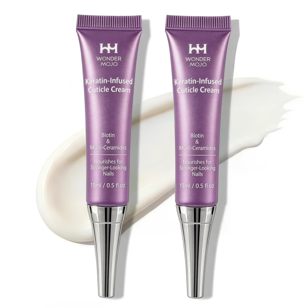 WM WONDER MOJO Nail & Cuticle Cream with Keratin Biotin Ceramides