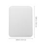 NUOBESTY Foldable Desktop Makeup Mirror White High Definition Vanity Mirror for Bedroom for Home Use view 2